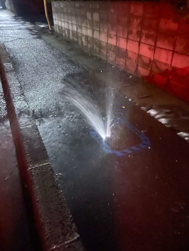 漏水写真